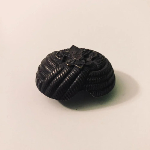 Vintage Boy Scout  Neckerchief Slide Scarf Slider Eagle Crest - Picture 7 of 9